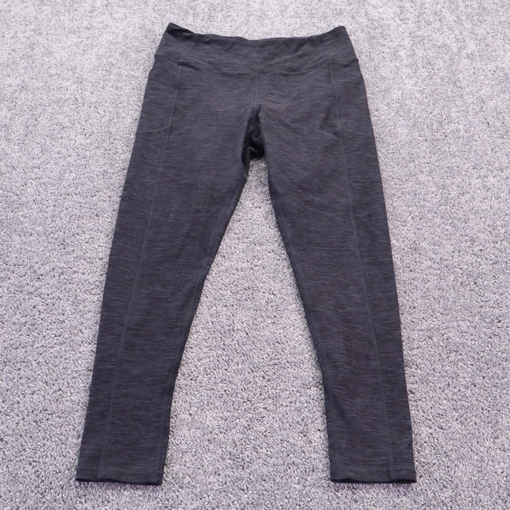 Victoria Secret Leggings Womens 14 Dark Gray Heather Yoga Athletic Pants